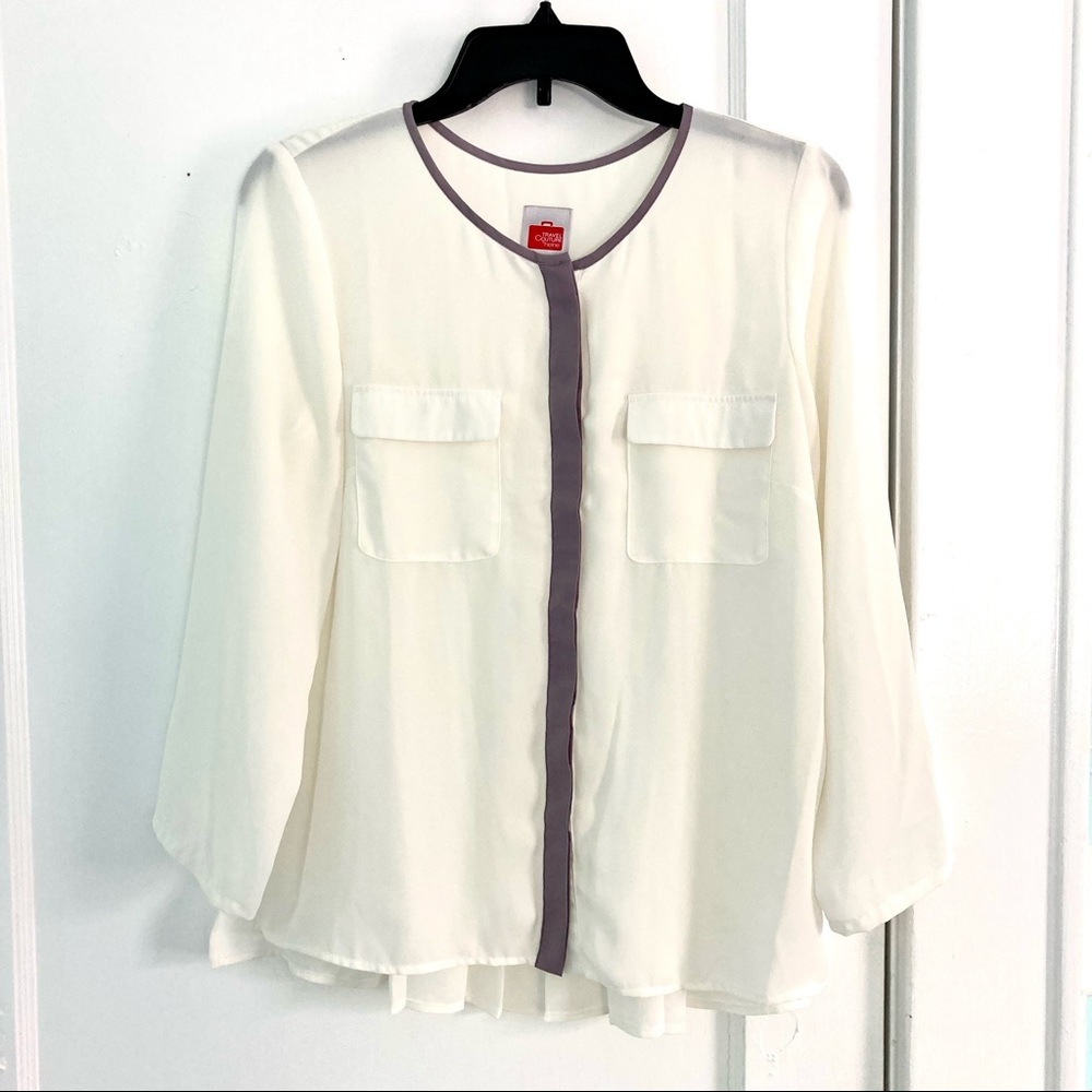 Travel Couture by Heine Pleated Back Blouse